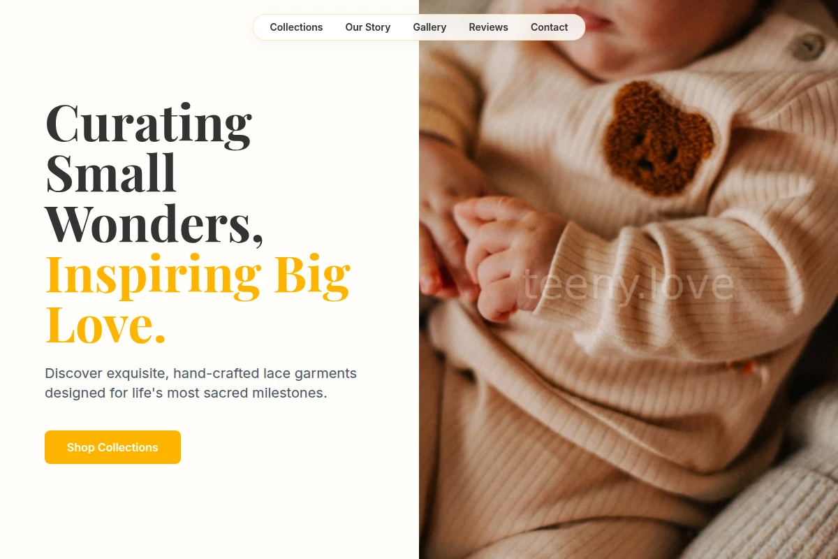 Lace Baby Clothes